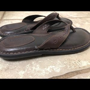 Born Leather Flip Flops